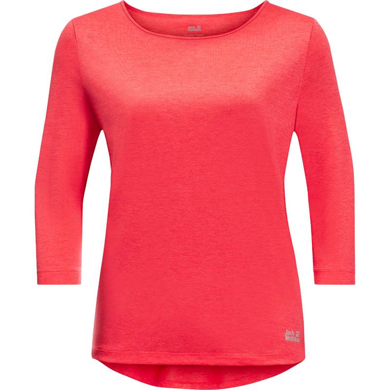 Jack Wolfskin Womens Pack & Go 3/4 T-Shirt-1